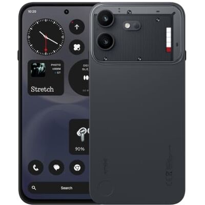 Nothing Phone (4b), Smartphone Android 16 sbloccato, 50 MP OIS Fotocamera, 6,67" AMOLED Display 120 Hz, 5200 mAh Batteria, 33 W Ricarica rapida, 8 GB RAM + 128 GB, Glyph Bar Nothing Phone (4b), Smartphone Android 16 sbloccato, 50 MP OIS Fotocamera, 6,67" AMOLED Display 120 Hz, 5200 mAh Batteria, 33 W Ricarica rapida, 8 GB RAM + 128 GB, Glyph Bar