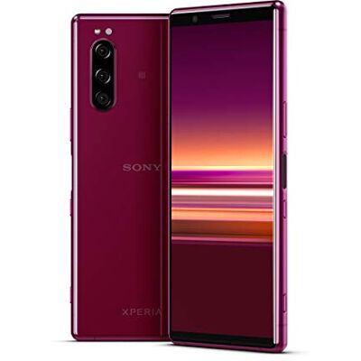 Sony Xperia 5, display 21:9 da 6.1" FHD+ HDR OLED, fotocamera con tre obiettivi e con Eye AF, 6GB di RAM, 128GB di memoria, Rosso Sony Xperia 5, display 21:9 da 6.1" FHD+ HDR OLED, fotocamera con tre obiettivi e con Eye AF, 6GB di RAM, 128GB di memoria, Rosso