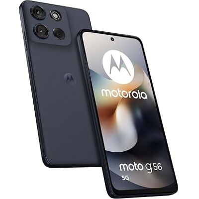 Motorola moto g56 5G con 3 anni di garanzia (8/512GB, Fotocamera 50MP+8MP+flicker cam, Display 6.72" FHD+ 120Hz, 5100mAh, MediaTek Dimensity 7060, Android 15), PANTONE Black Oyster Motorola moto g56 5G con 3 anni di garanzia (8/512GB, Fotocamera 50MP+8MP+flicker cam, Display 6.72" FHD+ 120Hz, 5100mAh, MediaTek Dimensity 7060, Android 15), PANTONE Black Oyster