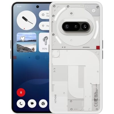 Nothing Phone (3a) 128 GB Handy mit Essential Space, 50-MP-Hauptkamera, 32-MP-Frontkamera, 30-facher Ultra-Zoom, 8 GB RAM, Langer Akkulaufzeit und 6,77 Zoll Flexibles FHD+ AMOLED-Display Weiß Nothing Phone (3a) 128 GB Handy mit Essential Space, 50-MP-Hauptkamera, 32-MP-Frontkamera, 30-facher Ultra-Zoom, 8 GB RAM, Langer Akkulaufzeit und 6,77 Zoll Flexibles FHD+ AMOLED-Display Weiß