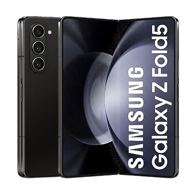 Samsung Galaxy Z Fold5 5G Android Smartphone 12GB RAM AI Display 7.6'' Dynamic AMOLED 2X Fotocamera 50MP 4.400 mAh (Nero, 1 TB) Samsung Galaxy Z Fold5 5G Android Smartphone 12GB RAM AI Display 7.6'' Dynamic AMOLED 2X Fotocamera 50MP 4.400 mAh (Nero, 1 TB)