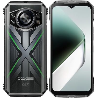 DOOGEE S Cyber Pro Téléphone Incassable, Batterie 10800mAh Téléphone Portable Incassable 32Go+512Go/2To TF, 6.6’’ FHD+ 120Hz, 50MP+32MP, 4G Dual SIM, NFC/Face ID/GPS/IP68/IP69K DOOGEE S Cyber Pro Téléphone Incassable, Batterie 10800mAh Téléphone Portable Incassable 32Go+512Go/2To TF, 6.6’’ FHD+ 120Hz, 50MP+32MP, 4G Dual SIM, NFC/Face ID/GPS/IP68/IP69K