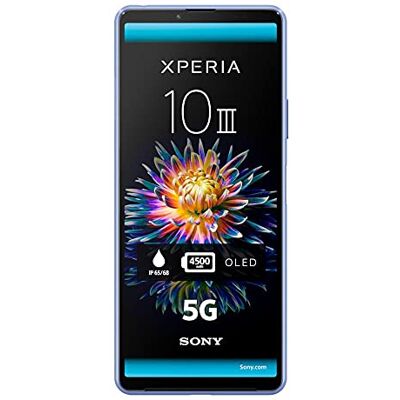 Sony Xperia 10 III 5G Smartphone 128GB, 6GB RAM, Dual Sim, Blue Sony Xperia 10 III 5G Smartphone 128GB, 6GB RAM, Dual Sim, Blue