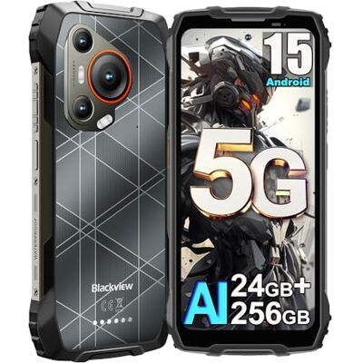 Blackview BL7000 24Go+256Go Telephone Portable Incassable, Double Écran 6.78" FDH+, Téléphone Débloqué 5G, 7500mAh Smartphone Incassable Etanche IP68, 50MP+32MP/Dual 5G/OTG/GPS/NFC (Noir) Blackview BL7000 24Go+256Go Telephone Portable Incassable, Double Écran 6.78" FDH+, Téléphone Débloqué 5G, 7500mAh Smartphone Incassable Etanche IP68, 50MP+32MP/Dual 5G/OTG/GPS/NFC (Noir)