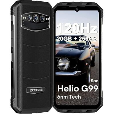 DOOGEE S100 Rugged Smartphone (2023), 20GB+256GB Dual 4G Gaming Rugged Unlocked, 6.58" FHD+ 120Hz, 108 MP Tripla Fotocamera Telefono Indistruttibile, Dual Speakers, Android 12, IP68/IP69K, NFC/OTG DOOGEE S100 Rugged Smartphone (2023), 20GB+256GB Dual 4G Gaming Rugged Unlocked, 6.58" FHD+ 120Hz, 108 MP Tripla Fotocamera Telefono Indistruttibile, Dual Speakers, Android 12, IP68/IP69K, NFC/OTG