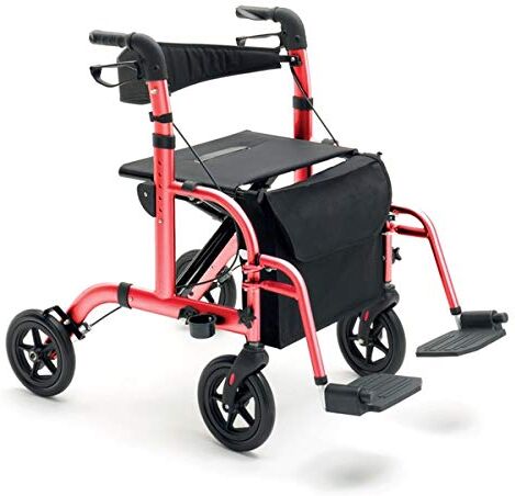 KSP DEAMBULATORE ROLLATOR PIEGHEVOLE FUNZIONE CARROZZINA  R22