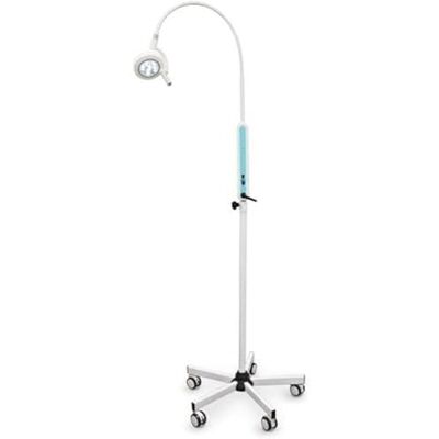 Quirumed Lampada da visita a LED con base girevole senza contatto, lampada per chirurgia minore, braccio flessibile, multiposizionabile, livelli di luminosità, senza contatto, rotazione di 320º, Quirumed Lampada da visita a LED con base girevole senza contatto, lampada per chirurgia minore, braccio flessibile, multiposizionabile, livelli di luminosità, senza contatto, rotazione di 320º,
