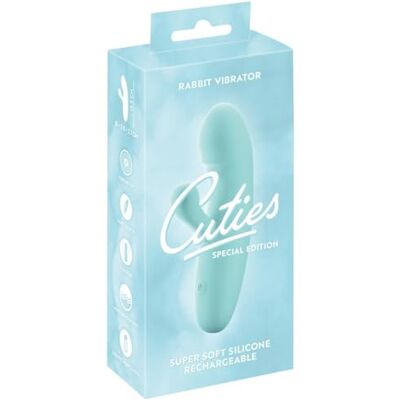You2Toys Cuties Vibratore Rabbit super morbido Turchese You2Toys Cuties Vibratore Rabbit super morbido Turchese