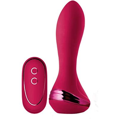 DREAM TOYS Sparkling Inflatable Remote Vibrator Isabella Red 13,6 cm DREAM TOYS Sparkling Inflatable Remote Vibrator Isabella Red 13,6 cm