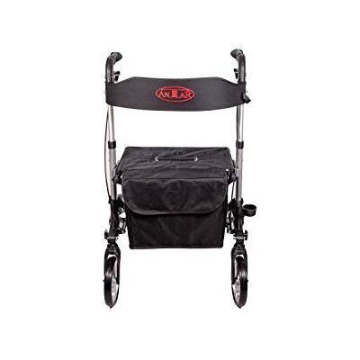 Antar Alluminio Pieghevole Camminatore 8 kg, Argento Antar Alluminio Pieghevole Camminatore 8 kg, Argento