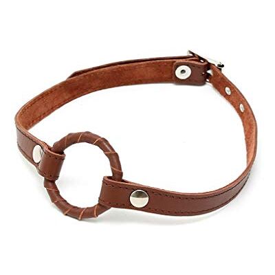 Rimba Bavaglio per bocca con O ring Marrone Rimba Bavaglio per bocca con O ring Marrone