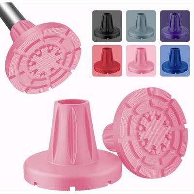 supregear Gommini per Stampelle (21mm, 22mm, x2 unità), Base Larga Punte Antiscivolo per Tutti i Terreni, Piedini di Ricambio Heavy Duty con Adesione Estrema, Gomma Stampella con Inserti Metallici supregear Gommini per Stampelle (21mm, 22mm, x2 unità), Base Larga Punte Antiscivolo per Tutti i Terreni, Piedini di Ricambio Heavy Duty con Adesione Estrema, Gomma Stampella con Inserti Metallici