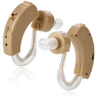MEDca Dispositivo audio dietro l'orecchio Premium Miglioratore acustico digitale acustico BTE con funzione di riduzione del rumore, uno sport più piccolo e discreto e all'aperto MEDca Dispositivo audio dietro l'orecchio Premium Miglioratore acustico digitale acustico BTE con funzione di riduzione del rumore, uno sport più piccolo e discreto e all'aperto