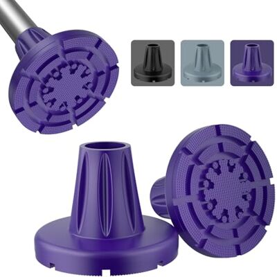 supregear Gommini per Stampelle (21mm, 22mm, x2 unità), Base Larga Punte Antiscivolo per Tutti i Terreni, Piedini di Ricambio Heavy Duty con Adesione Estrema, Gomma Stampella con Inserti Metallici supregear Gommini per Stampelle (21mm, 22mm, x2 unità), Base Larga Punte Antiscivolo per Tutti i Terreni, Piedini di Ricambio Heavy Duty con Adesione Estrema, Gomma Stampella con Inserti Metallici