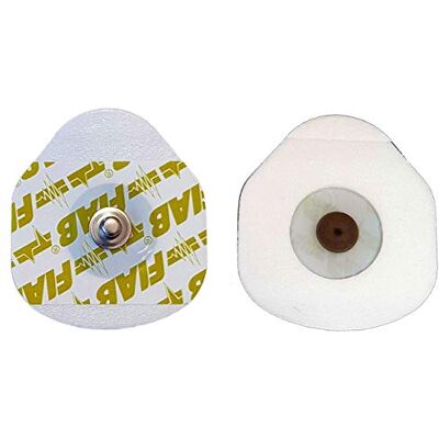 Fiab Elettrodi pregellati in FOAM per ECG ovali 36x45 mm F9089 Ag/AgCl 100 pz. Fiab Elettrodi pregellati in FOAM per ECG ovali 36x45 mm F9089 Ag/AgCl 100 pz.