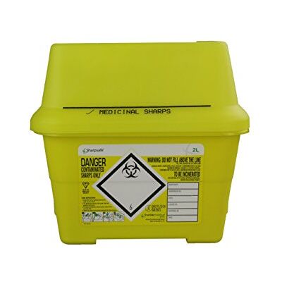 FRONTIER 41405430 Spilli medici - Smaltimento sicuro - 1L FRONTIER 41405430 Spilli medici - Smaltimento sicuro - 1L