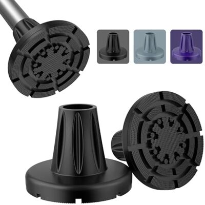 supregear Gommini per Stampelle (21mm, 22mm, x2 unità), Base Larga Punte Antiscivolo per Tutti i Terreni, Piedini di Ricambio Heavy Duty con Adesione Estrema, Gomma Stampella con Inserti Metallici supregear Gommini per Stampelle (21mm, 22mm, x2 unità), Base Larga Punte Antiscivolo per Tutti i Terreni, Piedini di Ricambio Heavy Duty con Adesione Estrema, Gomma Stampella con Inserti Metallici