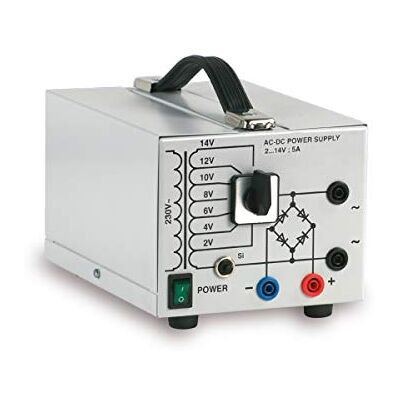 3B Scientific Trasformatore con Raddrizzatore, 5 A, 230 V, 50/60 Hz 3B Scientific Trasformatore con Raddrizzatore, 5 A, 230 V, 50/60 Hz