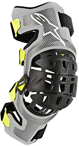 Alpinestars Bionic-7 Protezioni ginocchio (Black/Grey,L)