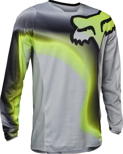 Fox 180 Toxsyk Motocross Jersey, Men's, Fluorescent Yellow, 2 x