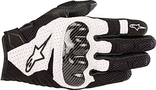 Alpinestars Smx-1 Air V2 Guanti Nero Bianco S