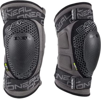 O'NEAL Protezioni per il ginocchio   Motocross MTB   Cerniera flessibile, IPX®-Protector per una forte protezione, Materiale traspirante   Sinner Race Kevlar   Adulto   Grigio   Taglia XL