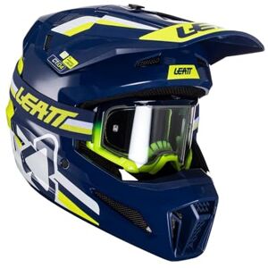 Leatt Casco moto 3.5 con Tecnologia 360° Turbine e maschera moto inclusa Leatt Casco moto 3.5 con Tecnologia 360° Turbine e maschera moto inclusa