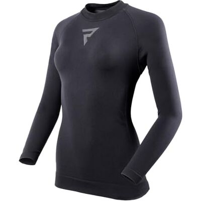 REBELHORN Freeze II Lady Maglia Termica Donna Manica Lunga Biancheria Termica Raffreddamento Assorbe l'umidità Traspirante Zone di Compressione Abbigliamento Moto Termico REBELHORN Freeze II Lady Maglia Termica Donna Manica Lunga Biancheria Termica Raffreddamento Assorbe l'umidità Traspirante Zone di Compressione Abbigliamento Moto Termico