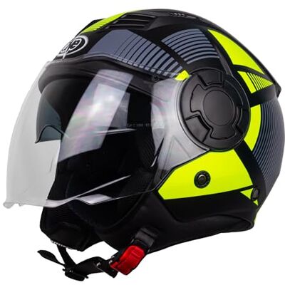 ALFA - One ALFA 2.0 - Nero - Casco moto ALFA - One ALFA 2.0 - Nero - Casco moto