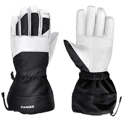 Zanier Unisex #Mybackcountry Guanti Black/White 7 Zanier Unisex #Mybackcountry Guanti Black/White 7