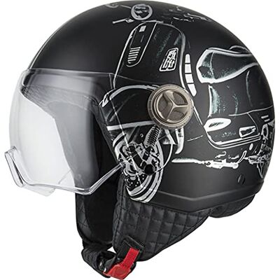 NZI Zeta 2 Casco Aperto MINIJET Unisex Adulto NZI Zeta 2 Casco Aperto MINIJET Unisex Adulto