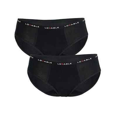 Lovable Slip da Ciclo Mestruale Flusso Medio My First Period Panties Bi-pack Bambine e ragazze x2 Lovable Slip da Ciclo Mestruale Flusso Medio My First Period Panties Bi-pack Bambine e ragazze x2