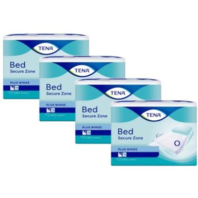 TENA Bed Plus Wings 80x180 Traversa rimboccabile assorbente per letto singolo 4x20 pz. TENA Bed Plus Wings 80x180 Traversa rimboccabile assorbente per letto singolo 4x20 pz.