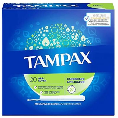 Tampax Super Tampón 20 Uds 100 ml Tampax Super Tampón 20 Uds 100 ml
