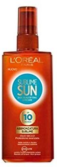 L'ORÉAL Sublime Sun Olio Secco Abbronzatura Ideale 150 ml SPF 10 Protezione Solare Bassa