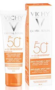 Vichy (L'Oreal Italia) Ideal Soleil Trattamento Anti-Macchie Colorato 3In1-50 ml