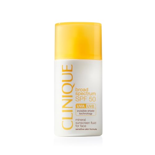 Clinique , Fluido Protettivo Solare Minerale Viso, Unisex, SPF50, 30 ml