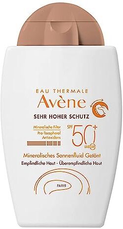 Avene Solare Fluido Minerale Colore Spf 50+ 40ml