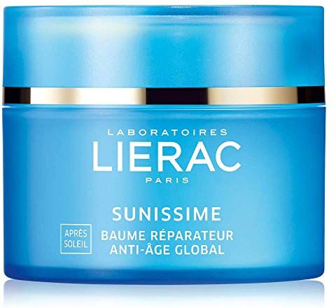 LIERAC Sunissime Balsamo Riparatore Viso Dopo Sole Anti Età, Protegge l'Abbronzatura, per Tutti i Tipi di Pelle, Formato da 40 ml