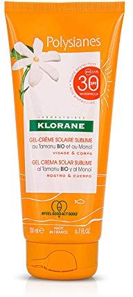 Klorane Polysianes Gel Crema Cara Y Corpo Spf30-200 Ml