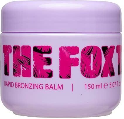 Fox Rapid Bronzing Balm Stimolatore di Melanina senza Autoabbronzante per il Corpo, Crema Abbronzante con Burro di Cacao per un' Abbronzatura Intensa, 150 ml