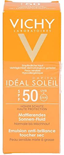 Vichy Idéal Soleil SPF 50 Fluid, 50 ml Soluzione