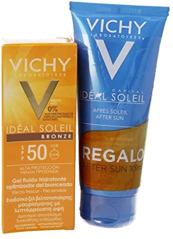 VICHY SPF 50 Caso di Protezione Solare 2 Pezzi 100 ml