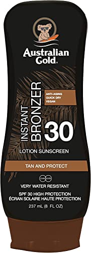 Australian Gold Sunscreen Spf30 Lotion With Bronzer 237 Ml