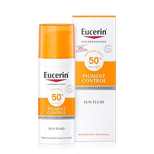 Eucerin Sun Fluid Pigment Control SPF 50+ Crema Solare Antipigmentante 50 ml