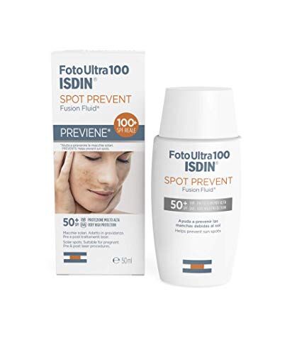 ISDIN FotoUlta100  Spot Prevent SPF50+ Fusion Fluid Protezione molto Alta   Previene le macchie   50ml