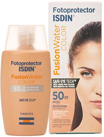 ISDIN Fotoprotettore viso per uso quotidiano   Texture ultralleggera, Crema