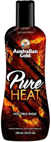 Australian Gold Crema abbronzante Pure Heat, Tutte le tonalità di pelle, con limone, 250ml