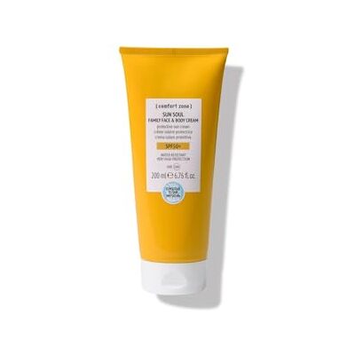 Zone Sun Soul Family Face & Body Cream spf50+ 200ml crema solare protettiva Zone Sun Soul Family Face & Body Cream spf50+ 200ml crema solare protettiva