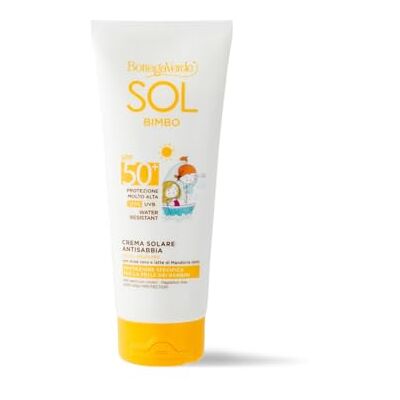 Bottega Verde Crema corpo SPF50+, Specifica per Bambini, 200ml Bottega Verde Crema corpo SPF50+, Specifica per Bambini, 200ml